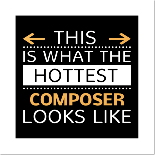 Composer Looks Like Creative Job Typography Design Posters and Art